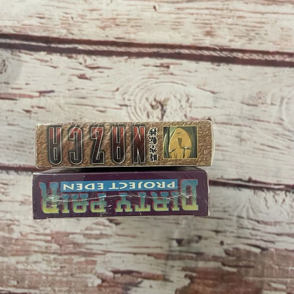 Dirty Pair Project Eden VHS Tape 1994‎ Nazca Blood Rivals Vol 2 Lot of 2